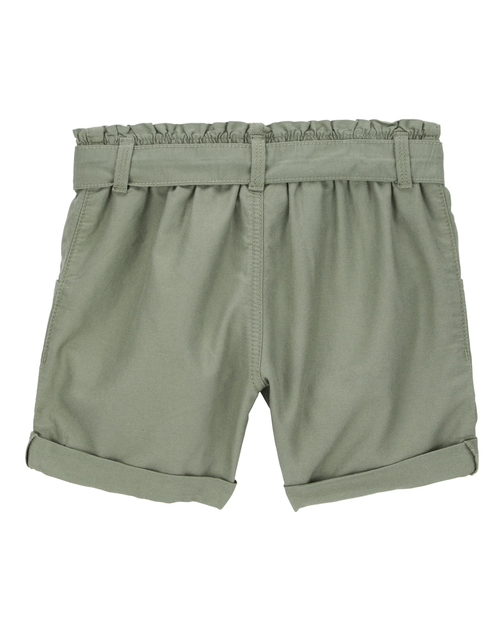 Kid 2-Piece Short-Sleeve Crinkle Top & Utility Short Set, image 5 of 6 slides