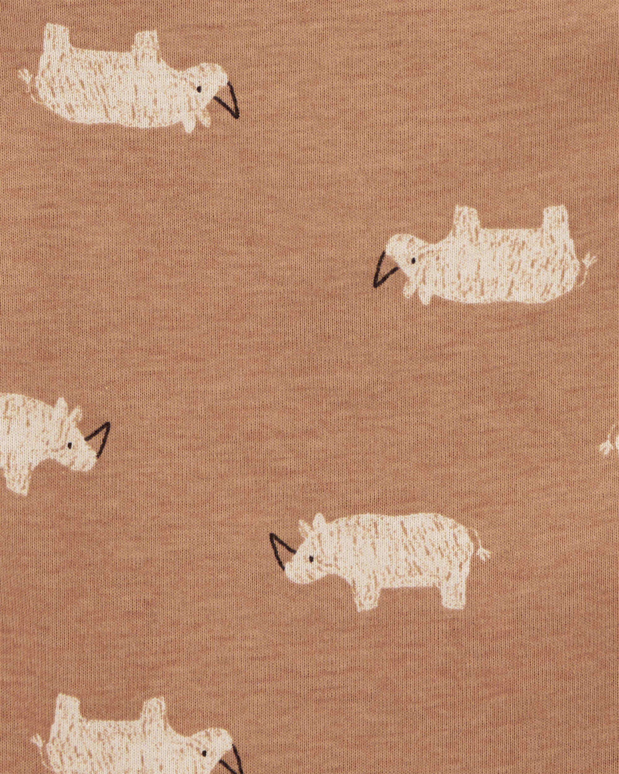 Baby 5-Pack Animals Sleeveless Bodysuits, image 2 of 7 slides