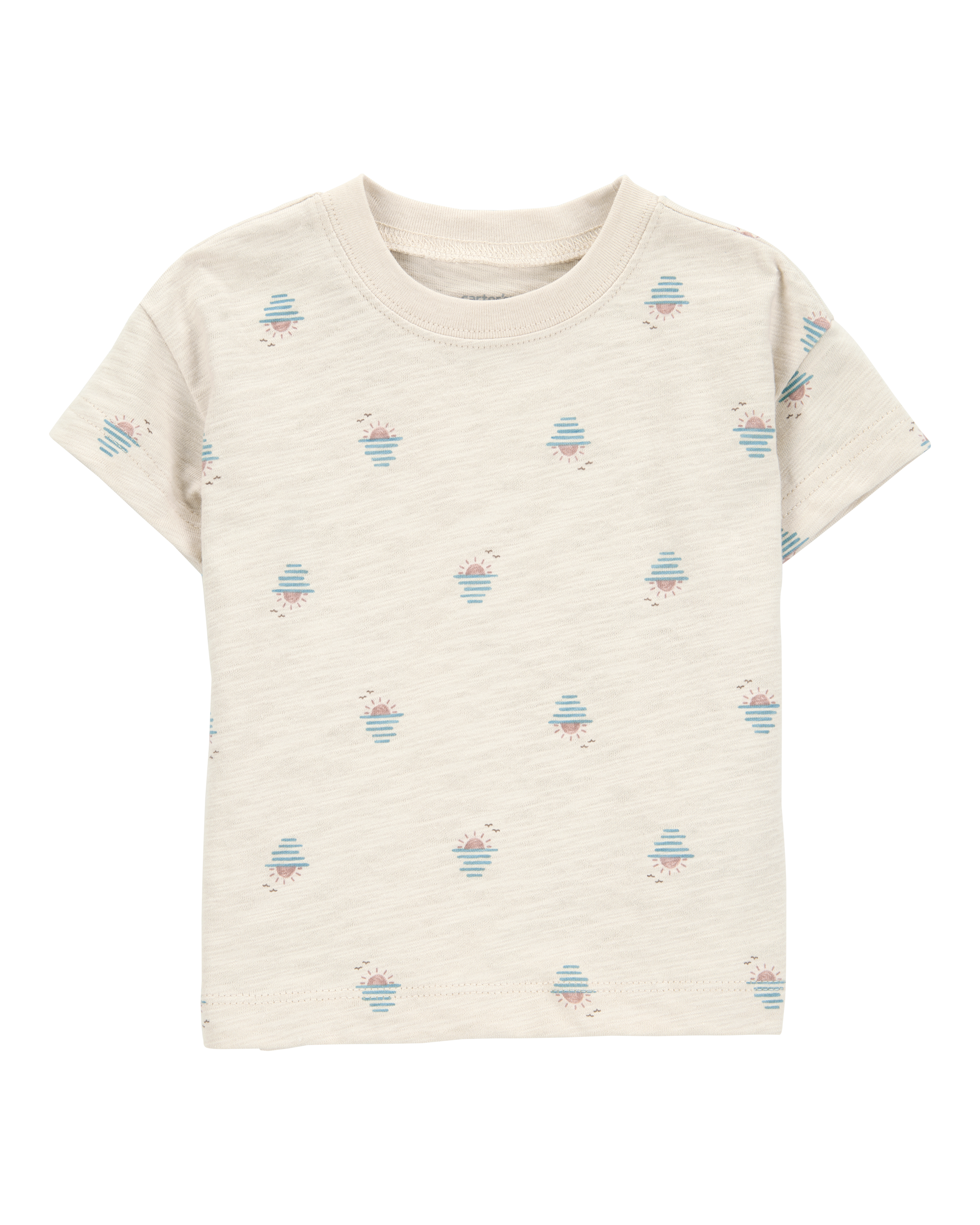 Baby 2-Piece Sunset Tee & Shortall Set, image 2 of 6 slides