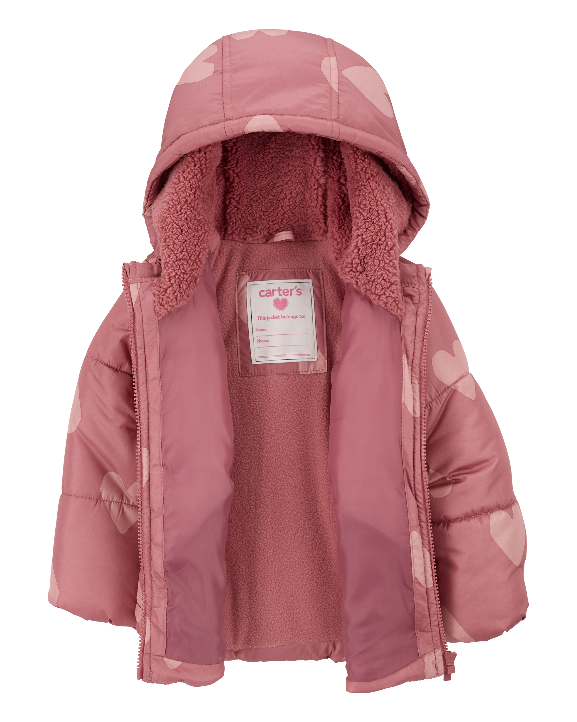 Carters coats for toddlers hotsell