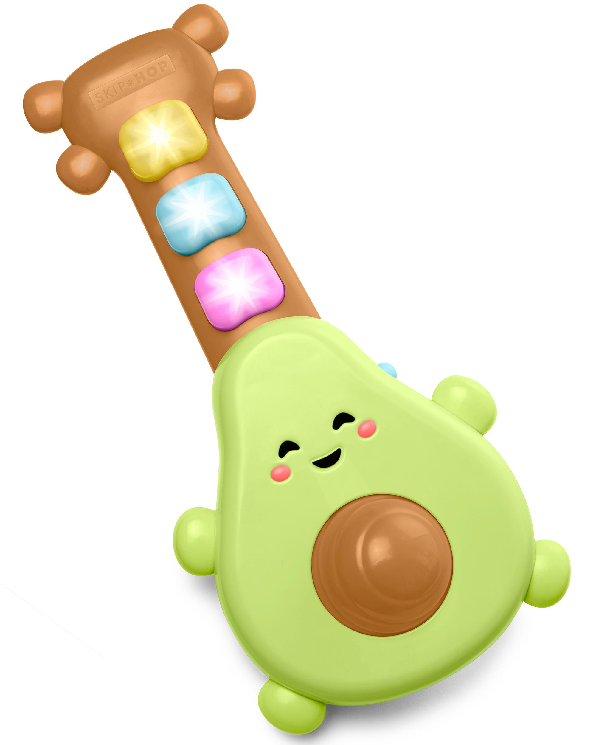 Farmstand Rock-A-Mole Guitar Baby Toy, image 1 of 8 slides